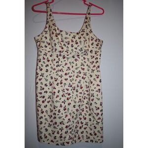 No Boundaries Scoop Ditsy Floral Mini Dress Adjustable Straps Size M (8-10)